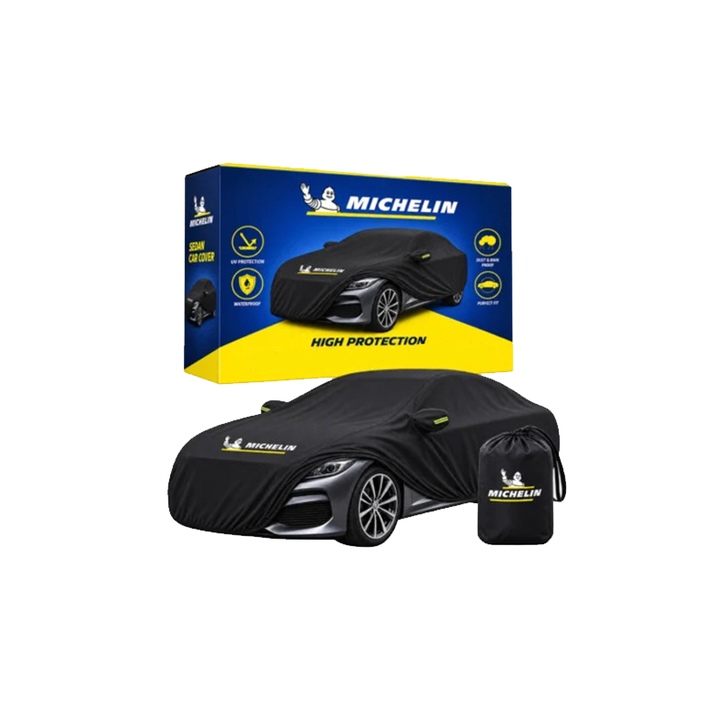 Waterproof MICHELIN car cover side view
