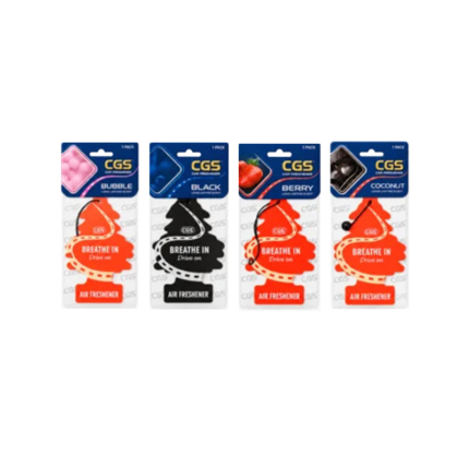CGS tree air freshener pack of 4